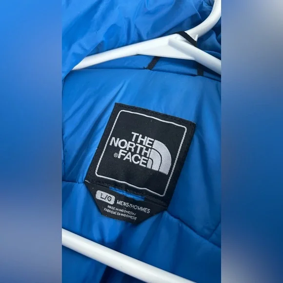 The North Face Black Jacket with Blue Highlights - Picture 4 of 14